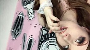 whoa this autistic tranny stumbling on a hidden camera is wild