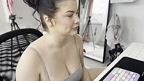 Chubby Step Bro Gooners Hard to Curvy Sis Dirty Talk Roleplay