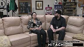 Mara Luv writhes to mandatory Hitachi orgasm in freshman POV