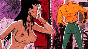 imagine stumbling upon this steamy vintage erotic scene that pulls you right in