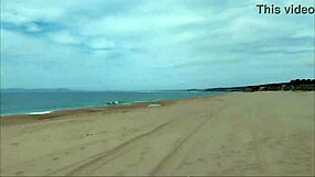 guy spills tons of milk across nude beach bodies