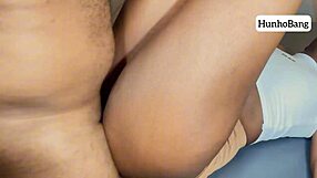 ebony homemade doggystyle creampie keeps her juicy pussy dripping nonstop