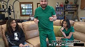 Mara Luv writhes to mandatory Hitachi orgasm in freshman POV