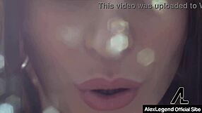 australian brunette kiara edwards bounces big ass on alex legend's cock