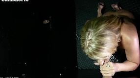 heading to cumshot eleven with rachel's tongue action