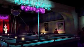 gta 5 strip club dancer strips naked after clothes rip