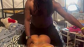 littyman and starburst argue mid scene real couple massage bloopers