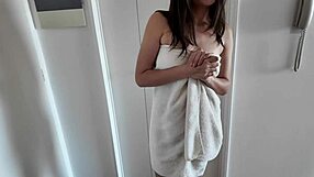 milf's shaved pussy unexpectedly penetrated by monster cock during massage