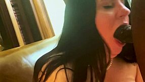 Succulent PAWG Samantha craves that black cock cream filling