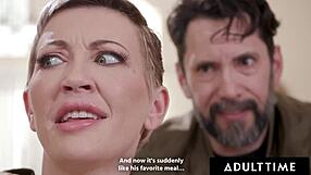 Why give Adria Allure dripping anal creampie husband's best friend?