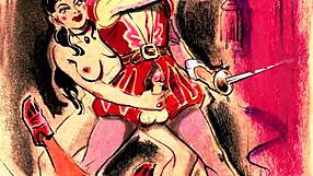 imagine stumbling upon this steamy vintage erotic scene that pulls you right in