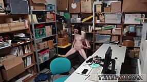 Y Teen Amateur Fuck Caught Red Handed by Store Police Uniform