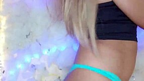 damn!! sexy transexual dressed hot yanking her thick cock hard and fast