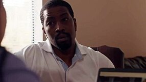 happy newlywed puck deepthroats isiah maxwell's big cock before doggystyle pounding in haunted house