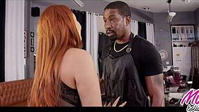 i found isiah maxwell bbc to wildly fuck my latina pussy in barber shop
