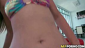 omg banging this hot 18+ latina teen esmi lee with friends is wild 🔥💦