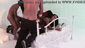 Helena Lucy Veronica fetish gear group sex frenzy