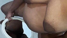 bhabhi finally sees her cute asshole in the mirror desi indian