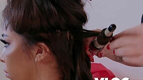 Boyfriend Sneaks Backstage to Pound Small Titted Lia Lin Hard