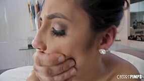 gianna dior rides cock wild bent over doggy and missionary with rough spanking