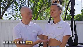 gorgeous havana bleu rides zac wild's thick cock cowgirl style