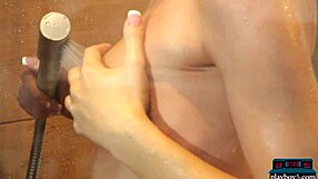 sexy canadian blonde katie jean rips lingerie for hot playboy striptease!