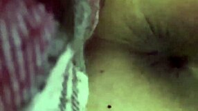 Thrusting Vibrating Anal Plug into Tight Asshole Close-Up