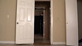 i get the best birthday surprise from cute brunette blowjob