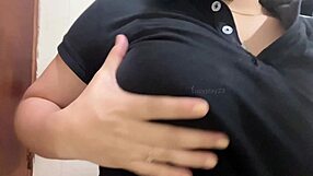 my huge delicious teticas bounce wild in sexy solo play