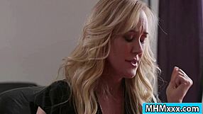 Blonde Brandi Love Blowjobs Her Hunky Employee Hard