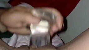 Helping Stepsister Masturbate Oiled Big Ass Dildo Screaming Tattoo