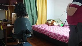 imagine boss creampie gaping secretary's shaved pussy at work