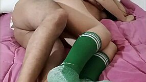 my mexican schoolgirl classmate's huge ass develops so hot we play then fuck her tight pussy pov