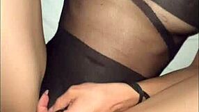 Fucking big ass ebony latina amateur in lingerie