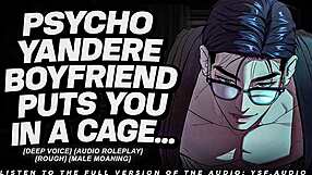 yandere boyfriend roleplay locks you up for deep voice audio control