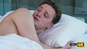 Maria wakes craving early morning rimjob before blowjob cumshot