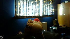 tranny paula's first video shows her shemale curves and maledom play in detail