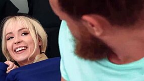 i'm obsessed with teen lilly bell's deepthroat skills on that monster cock