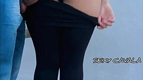 she hired me just to suck dick but craved my brazilian ass pounding gym style