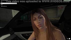 GTA 5 hooker 18 yo spreads for first person quickie!