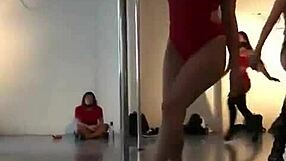 Patient's ripped clothes striptease dance tempts doctor Diosa Argenta pole