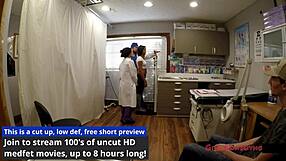 Tampa Uni Nurse Sheila Daniels Fingers Ass in Exam