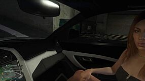 GTA 5 hooker 18 yo spreads for first person quickie!