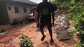 Mad bbw digs trash then takes missionary pounding from lonely guy
