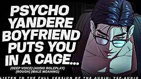 yandere boyfriend roleplay locks you up for deep voice audio control