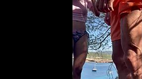 horny brazilian blonde gets beach pussy wrecked by huge cock