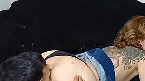 Friend fucks me bareback at home - I filmed it!