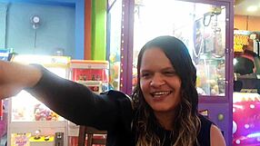 fui no shopping playland achei macho e dei no banheiro com el toro