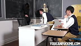italian teacher valentina nappi gets hardcore fucked by nick strokes joshua rivers and spikey dee