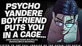 yandere boyfriend roleplay locks you up for deep voice audio control